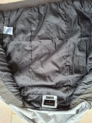 Giacca Quiksilver con Cappuccio Imbottita Grigia