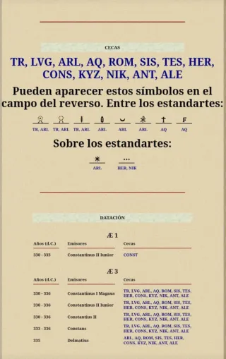 Escaso follis Constantino / Arles