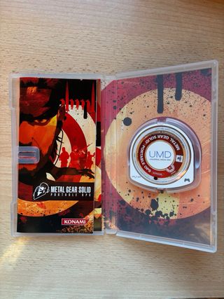 Metal Gear Solid PSP game