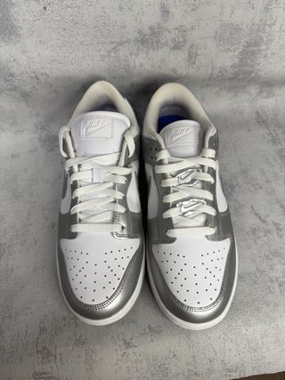 Nike Dunk Low Metallic Silver Nuevas