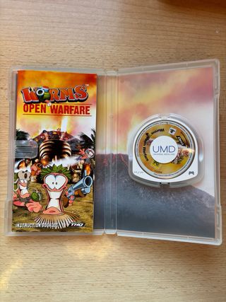 Worms Open Warfare PSP game