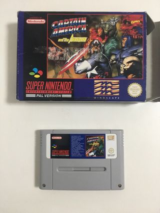 Super Nintendo Captain America and The Avengers