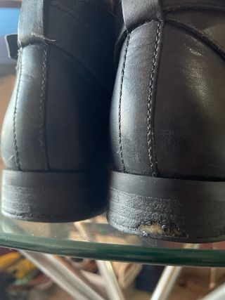 Botines Ralph Lauren Piel Negro Talla 39