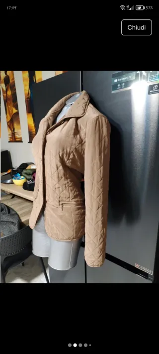 Giubbotto, piumino, donna, 100 seta