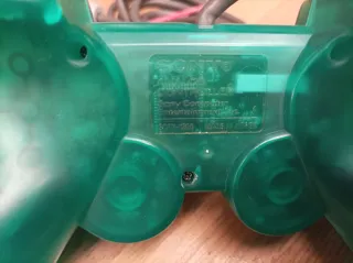 Mando PS1 Verde Transparente Original