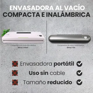 Envasadora al vacío portátil ELMA V go