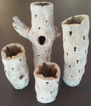 Raíz/tronco/madera Cholla Decoración acuario/hogar