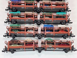 Escala N - Portacoches de 3 ejes DB ép.III Arnold