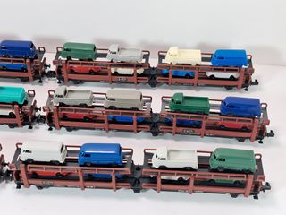 Escala N - Portacoches de 3 ejes DB ép.III Arnold