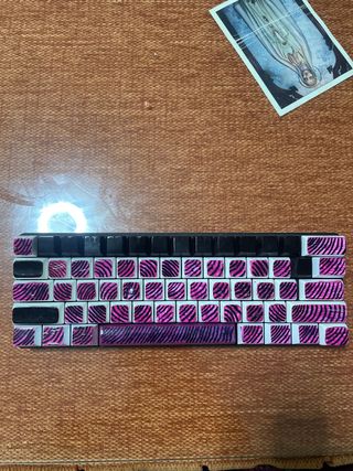 Teclado Mecánico Personalizado Rosa sin marca
