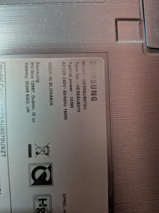 Scheda Alimentazione Samsung BN44-01110C/D UE55