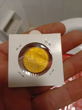 Moneda Francia 50 Cent 2001 Colección