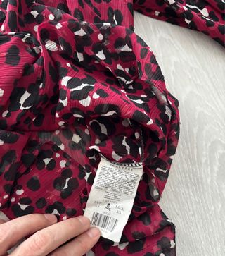 Blusa Scalpers Estampada Talla XS