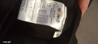 Pantalón de trabajo negro forrado