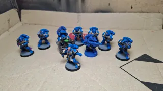 Warhammer 40k Space Marine Ultramarines sq.tattici