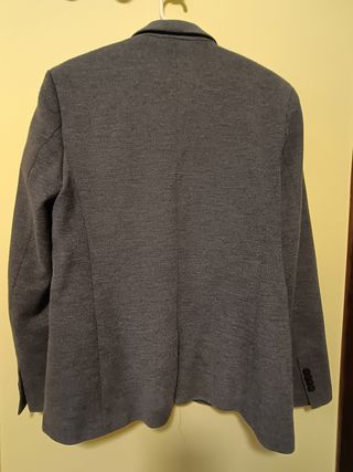 Chaqueta Zara Hombre Talla 42 Gris