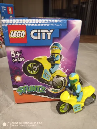 Lego 60358 Stuntz Moto Acrobática