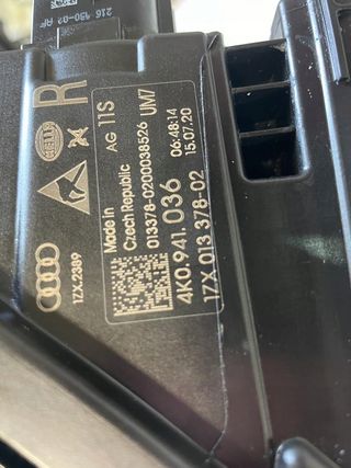 Faro Matrix Full LED para Audi A6 4K0 (C8)