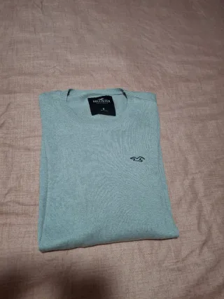 Jersey Hollister Gris Talla M