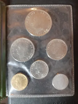 Colección monedas España 82 Juan Carlos I