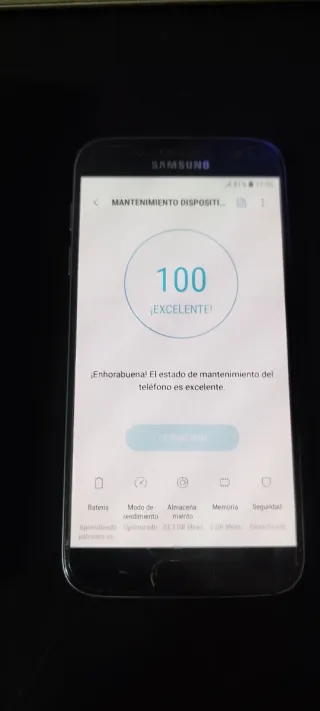 Samsung Galaxy S7 Negro/Plateado