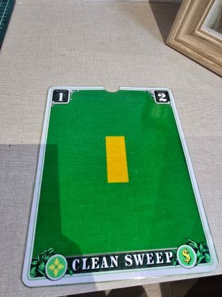 Overlay Clean Sweep Vectrex Hecho a Mano