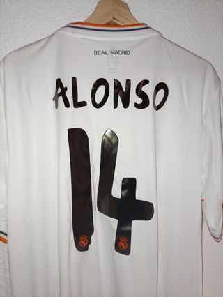 Camiseta Xabi Alonso RM  2014 Retro fútbol leyenda