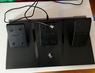 Volante con pedaliera e cambio