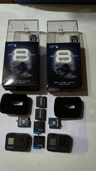 GoPro Hero 8 Black + 3 Batterie