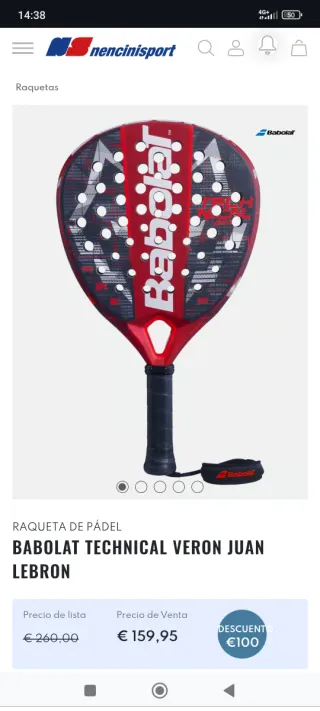 Babolat Technical Veron Juan Lebron 2024