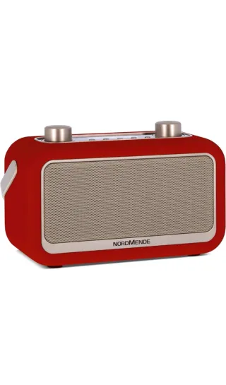 Radio Digital Nordmende DAB+ y FM Roja