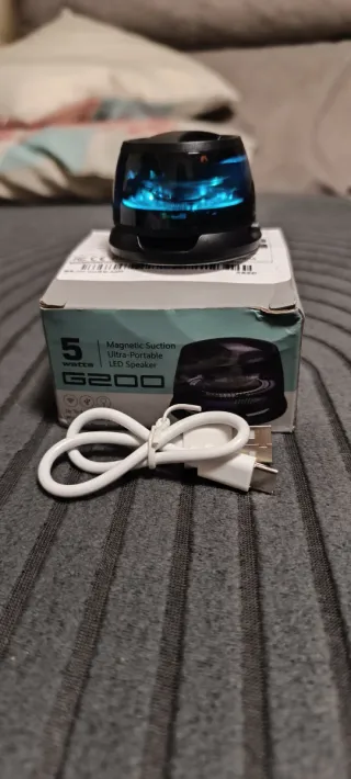 Mini altavoz magnético G200 LED