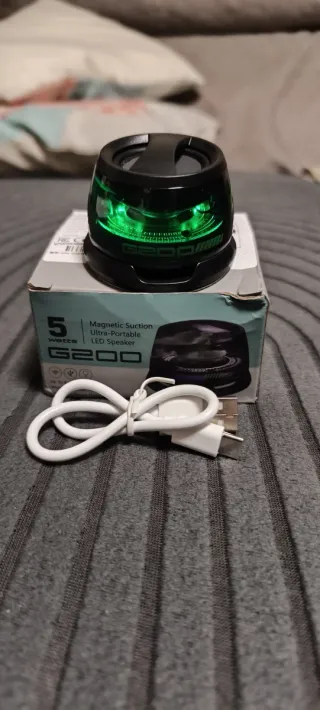 Mini altavoz magnético G200 LED