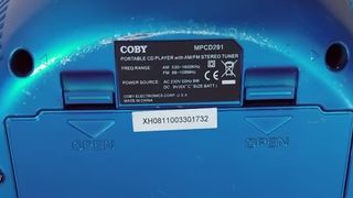 Radio CD Coby MPCD291 Azul