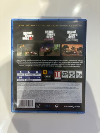 Juego PS4 Grand Theft Auto Trilogy Definitive