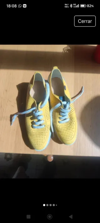 Zapatos Callaghan Mujer Amarillos