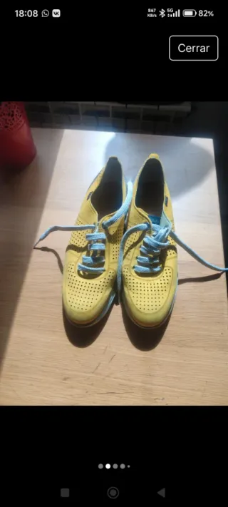 Zapatos Callaghan Mujer Amarillos