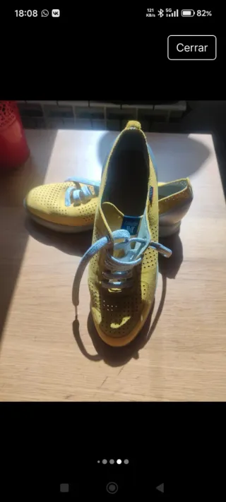 Zapatos Callaghan Mujer Amarillos