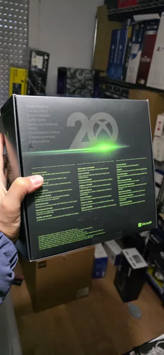 PACK Mando + Auriculares Xbox 20 Aniversario NUEVO