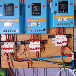 Kit Inversor 7KW y 3 Reguladores MPPT