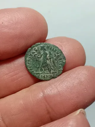 Moneda Romana Valente Antigua