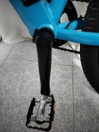 Bici Eléctrica Azul