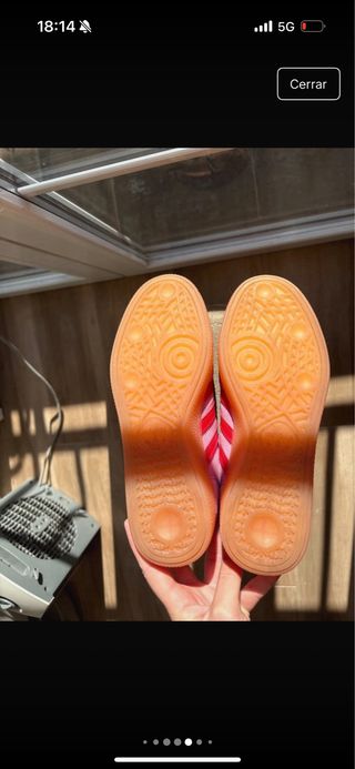 Adidas Gazelle Rosa y Rojo