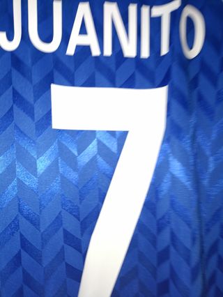 Camiseta Retro Juanito RM Fútbol Talla XL leyenda