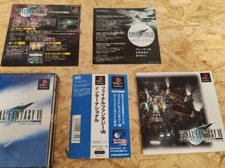 Final Fantasy VII International PS1 Japon