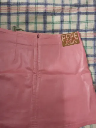 Falda corta Pepe Jeans rosa