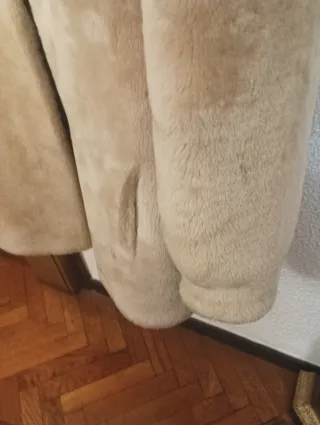 Chaquetón Mouton Zibeline Beige 3/4