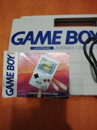 Caja  Game Boy Clasica Nintendo y  instrucciones