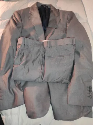 Traje ZARA MAN Gris Talla M