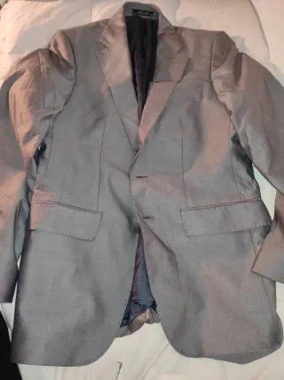 Traje ZARA MAN Gris Talla M